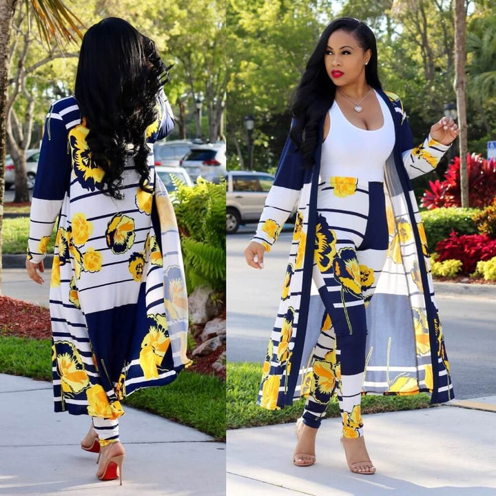 Ladies' Kimono Set with Trousers – Yasmin