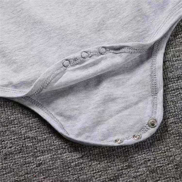 Long-sleeved baby bodysuit with tattoo print on the sleeves – Rockbaby