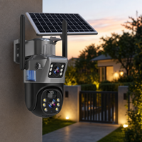 Solar-Powered 4K Security Camera with Dual Lens – Solvexa