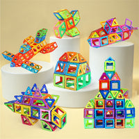 Magnetic building blocks for children – educational toy with 118/148 pieces