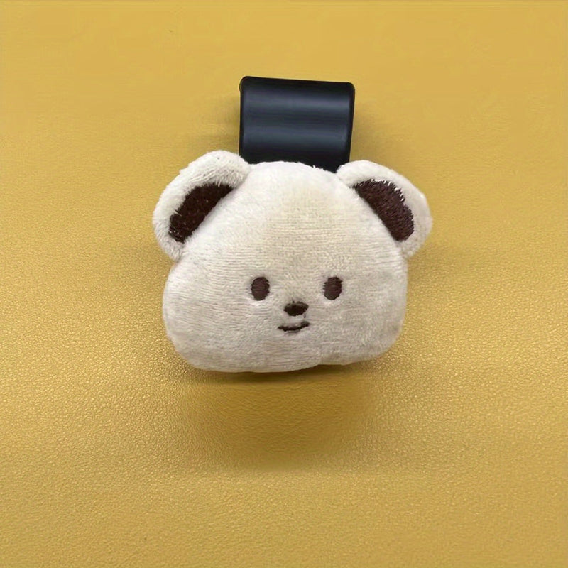 Car seat-back hooks with bear motif – handy storage solution for on-the-go (buy one, get one free)