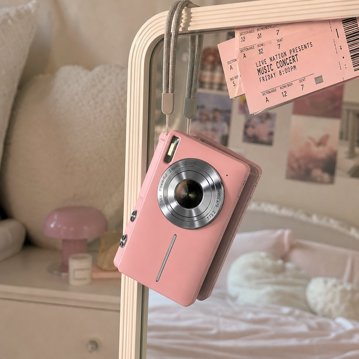 Compact Vintage-Style Camera for Everyday Moments – Camelio