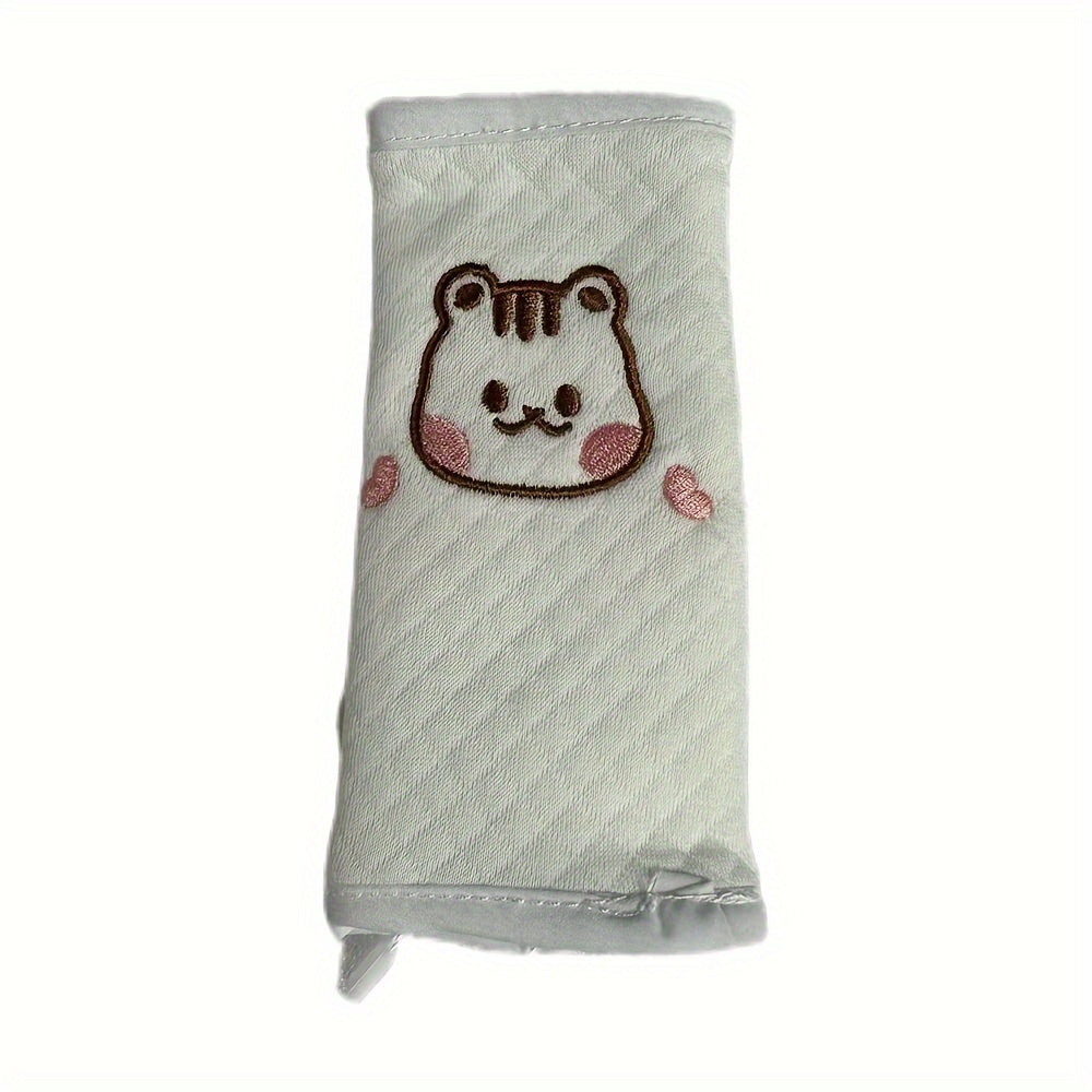 Shoulder pads for pushchairs and car seats – comfort with an animal motif