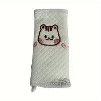 Shoulder pads for pushchairs and car seats – comfort with an animal motif