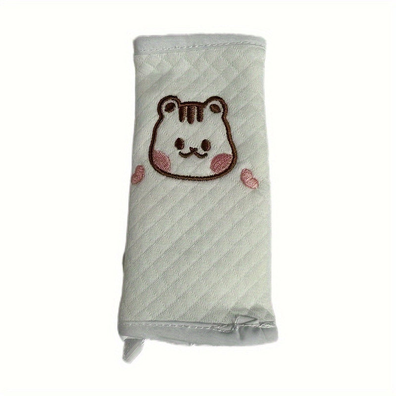 Shoulder pads for pushchairs and car seats – comfort with an animal motif
