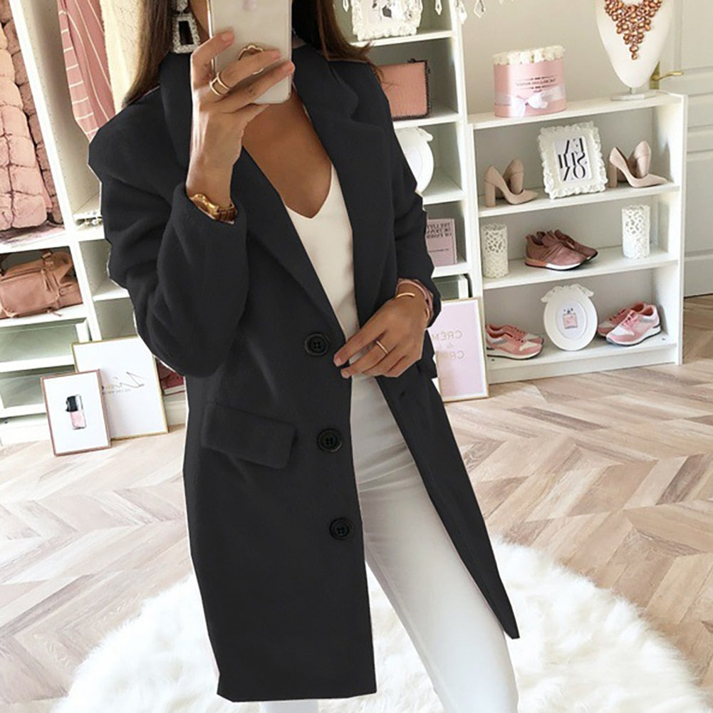 Ladies' Blazer with Tailored Fit – Sofia
