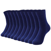 10 PAIRS OF BREATHABLE BAMBOO MEN'S SPORTS SOCKS - ANTI-SLIP-10 pairs D812-10NV-State of Style