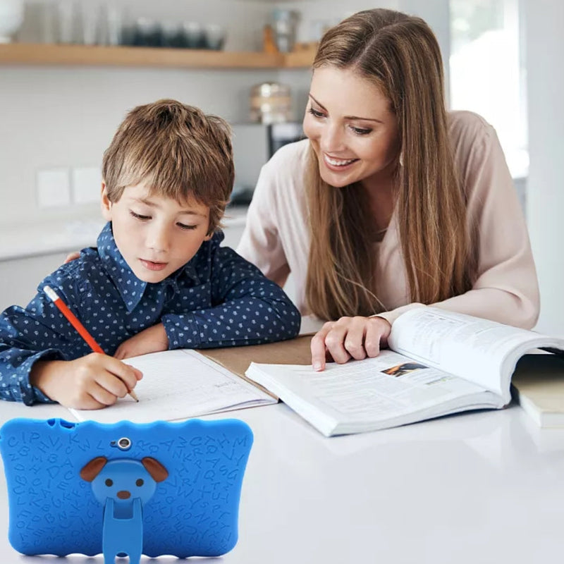 Kids' tablet with 7-inch display, impact protection and parental controls – LernTab Junior