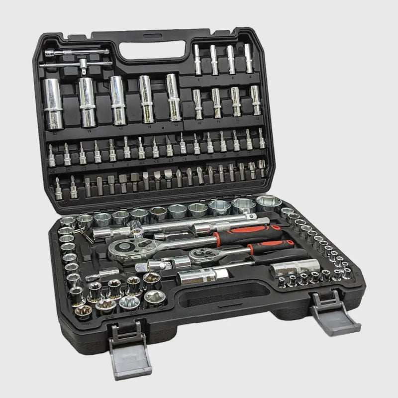 108-piece Chrome-Vanadium Socket Set – TorqueMaster-State of Style