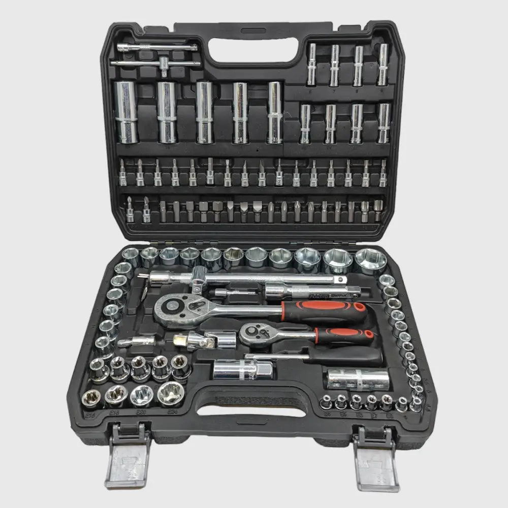 108-piece Chrome-Vanadium Socket Set – TorqueMaster-State of Style