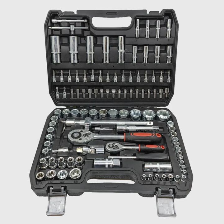 108-piece Chrome-Vanadium Socket Set – TorqueMaster-State of Style