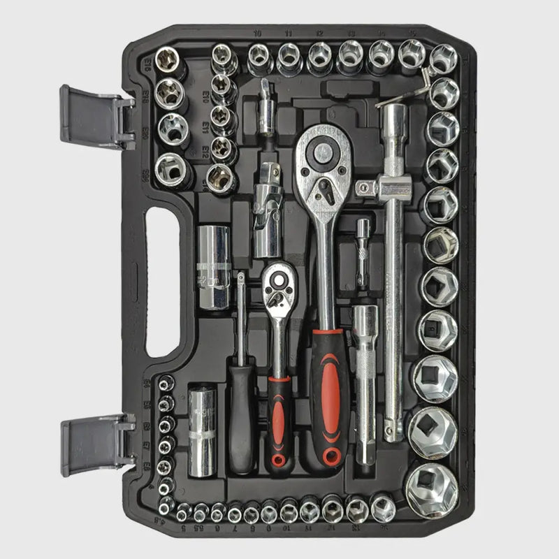 108-piece Chrome-Vanadium Socket Set – TorqueMaster-State of Style