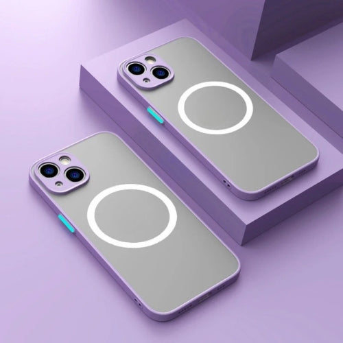 Matte Magnetic Phone Case with Magsafe & Drop Protection – 1+1 FREE