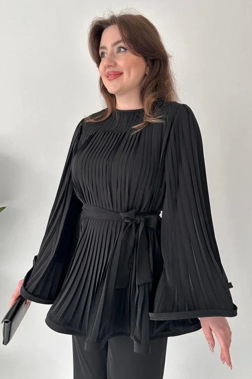 Ladies Pleated Clothing Set – Selene