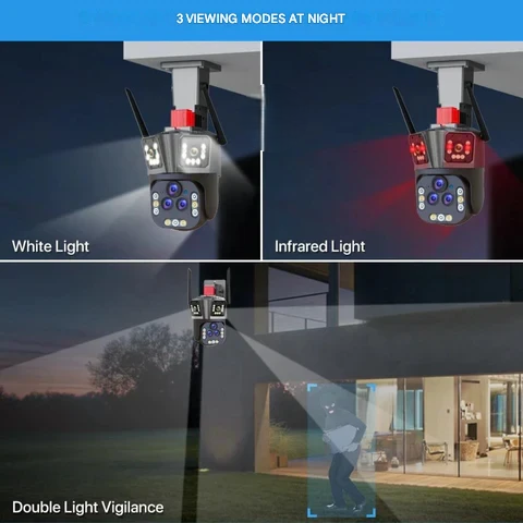 10K WiFi Security Camera with 20MP, 20x Zoom – DualGuard Ultra 10K-State of Style
