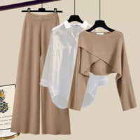 Autumn Comfortable Women's 3-Piece Set – Liviana
