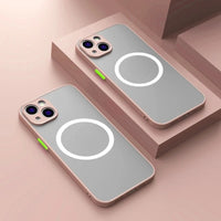 Matte Magnetic Phone Case with Magsafe & Drop Protection – 1+1 FREE