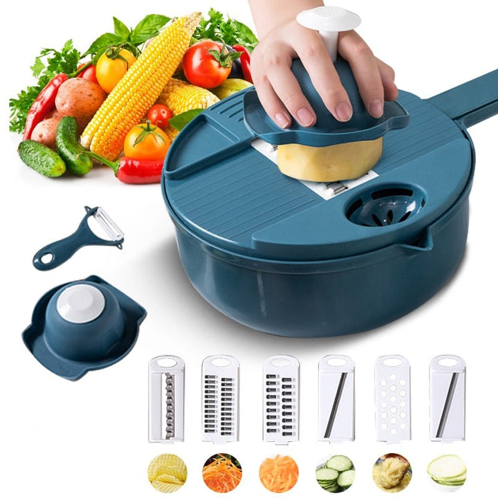 12-in-1 Multifunctional Slicer Set - ChefEase-State of Style