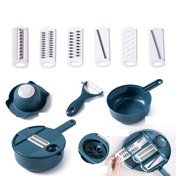 12-in-1 Multifunctional Slicer Set - ChefEase-State of Style