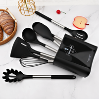 12-Piece Silicone Kitchen Utensil Set – Culinara Pro-Beige-State of Style