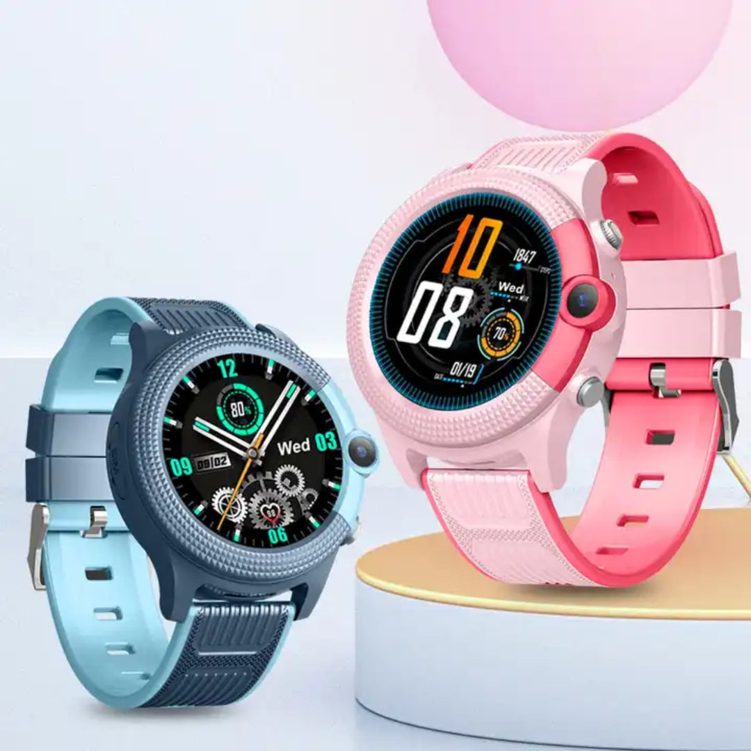 Kids' smartwatch with GPS, camera and calling function for a safe daily routine