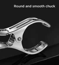 Extra large stainless steel towel clips with non-slip mat – Veltrix