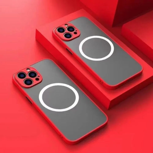 Matte Magnetic Phone Case with Magsafe & Drop Protection – 1+1 FREE
