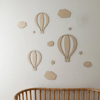 13-Piece Hot Air Balloon Wall Decor - Aerolis