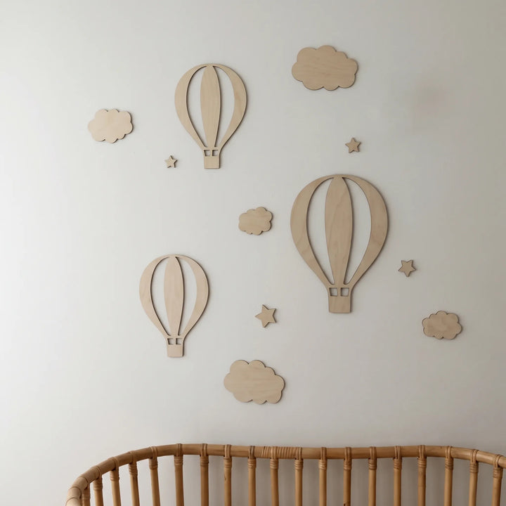 13-Piece Hot Air Balloon Wall Decor - Aerolis