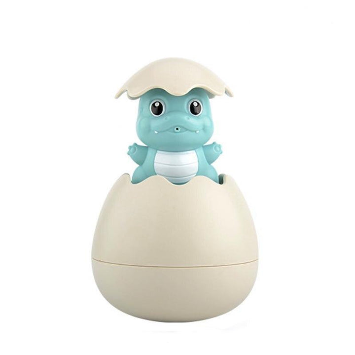 Hatching egg bath toy with animal figurine – Buy one, get one free – duck, dinosaur & penguin
