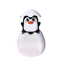 Hatching egg bath toy with animal figurine – Buy one, get one free – duck, dinosaur & penguin