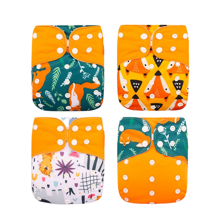 Reusable and leak-proof cloth nappies for babies – eco-friendly nappy pack
