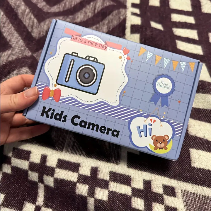 Instant camera for children with 1080p video, print function and accessories