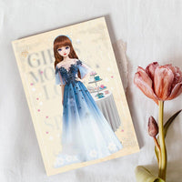 Magnetic dress-up dolls playset for children with clothes and storage box