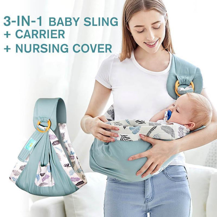 Multifunctional cotton baby carrier with nursing function – 0 to 36 months