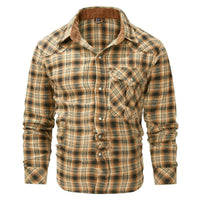 Checked men's shirt for autumn & winter – Tobias