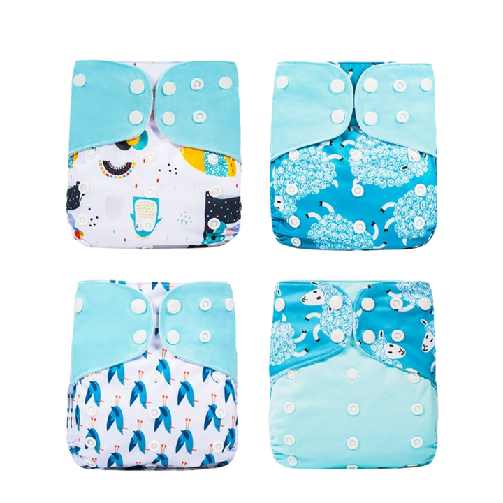 Reusable and leak-proof cloth nappies for babies – eco-friendly nappy pack