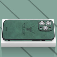 Luxury Deer Leather iPhone Case - Veltro