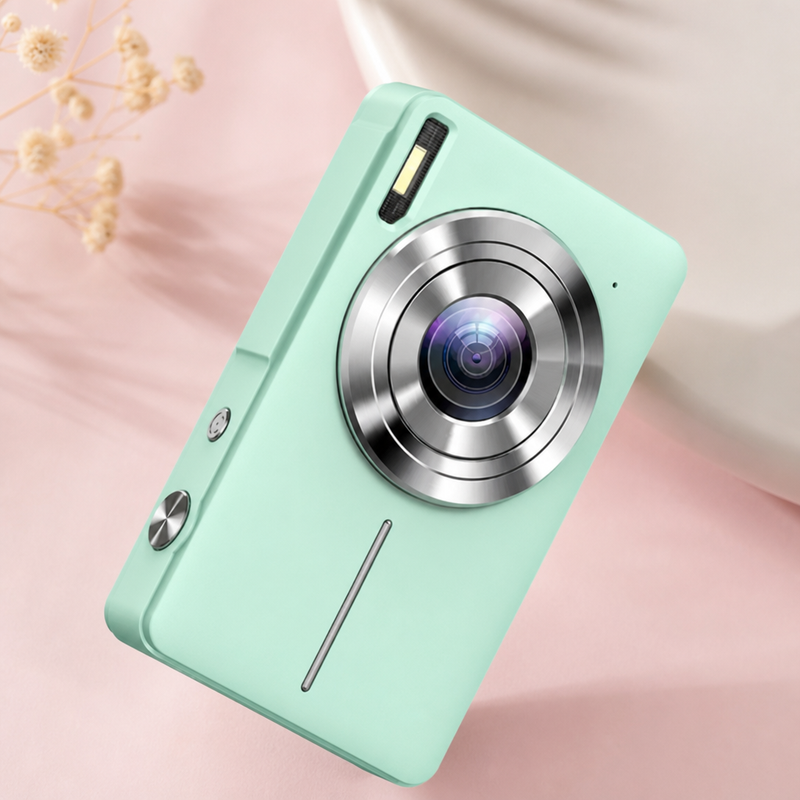 Retro Digital Camera – Y2K Style Point & Shoot – Retrova
