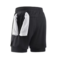 2-In-1 Layered Gym Shorts - Rudi