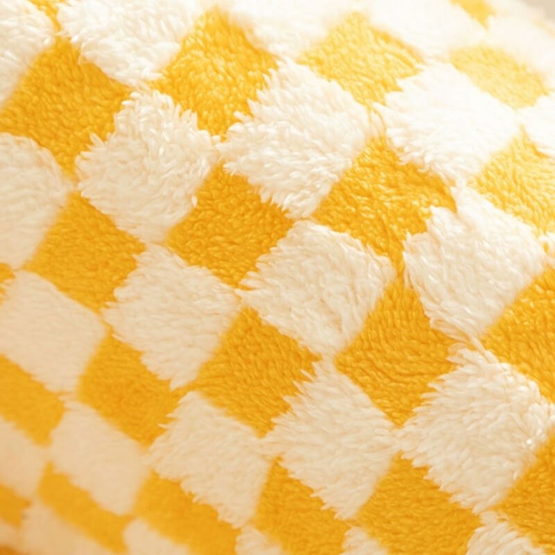 2-in-1 Cat Tunnel Bed - FurryFun-Yellow-S-State of Style