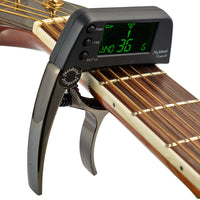 2-in-1 Guitar Capo & Tuner – TuneGrip-Black-State of Style