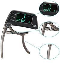 2-in-1 Guitar Capo & Tuner – TuneGrip-Black-State of Style