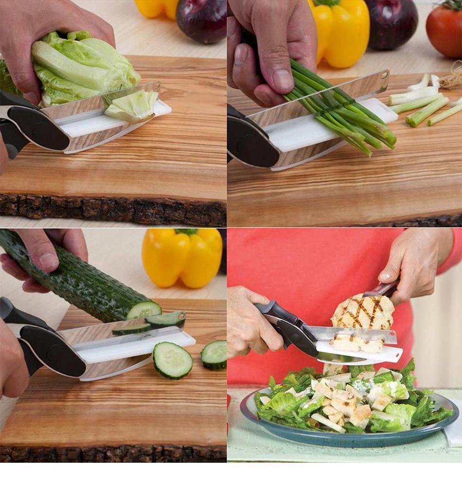 2-in-1 Kitchen Cutter - SliceSmart-State of Style