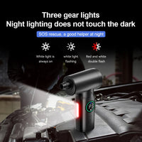 2-in-1 Portable Air Compressor Vacuum and Blower with LED Light (7500mAh) - AirMaster-Style 1-State of Style