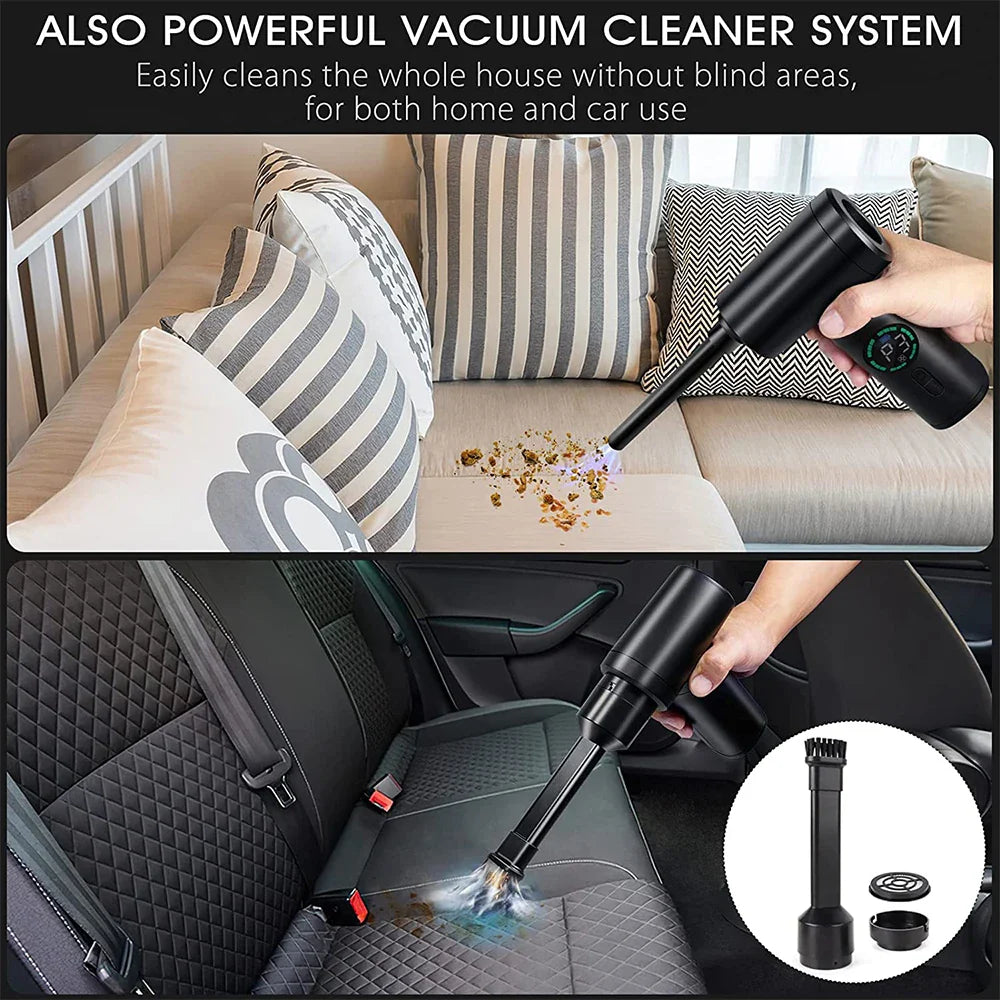 2-in-1 Portable Air Compressor Vacuum and Blower with LED Light (7500mAh) - AirMaster-Style 1-State of Style