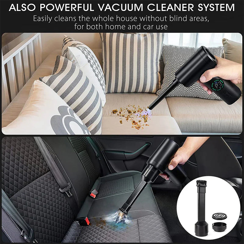 2-in-1 Portable Air Dust Vacuum and Blower with LED Light (7500mAh) - AirMaster-Style 1-State of Style