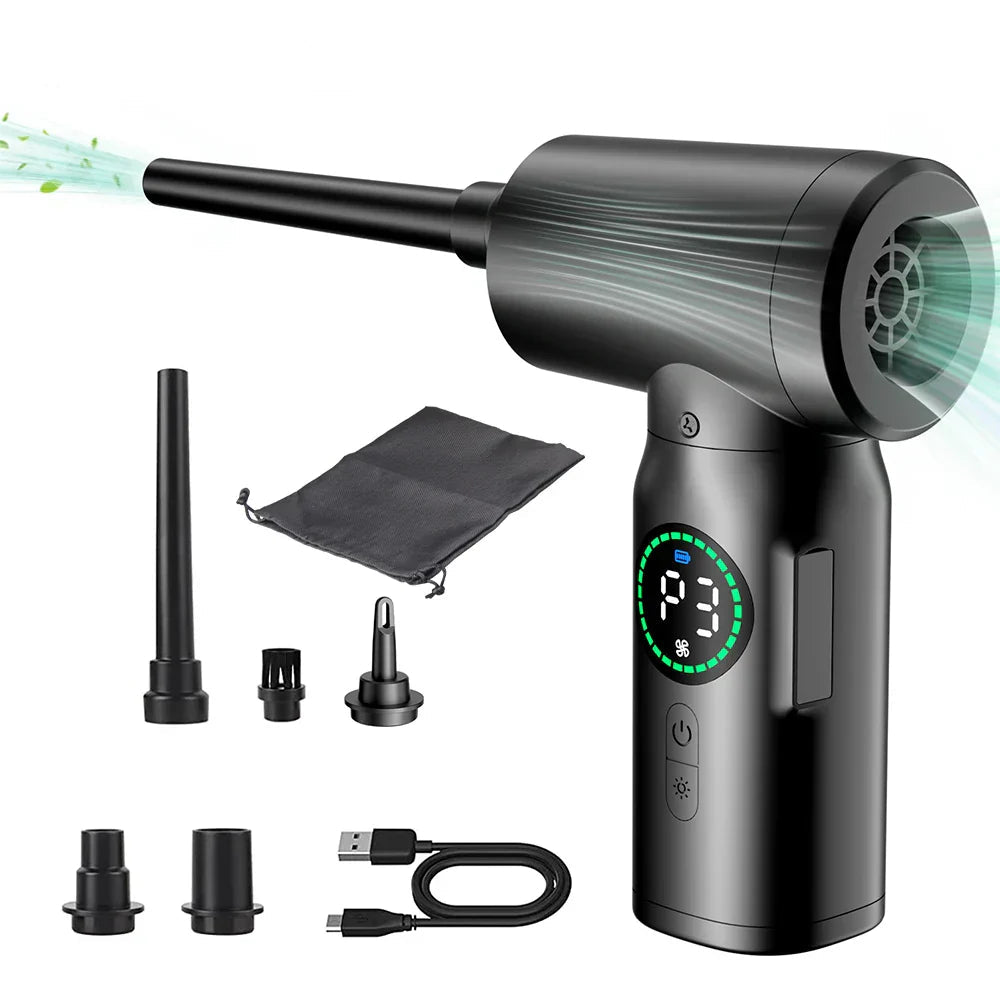 2-in-1 Portable Air Dust Vacuum and Blower with LED Light (7500mAh) - AirMaster-Style 1-State of Style