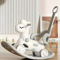 2-in-1 Rocking Horse & Balance Bike – WobbiRider-White-State of Style