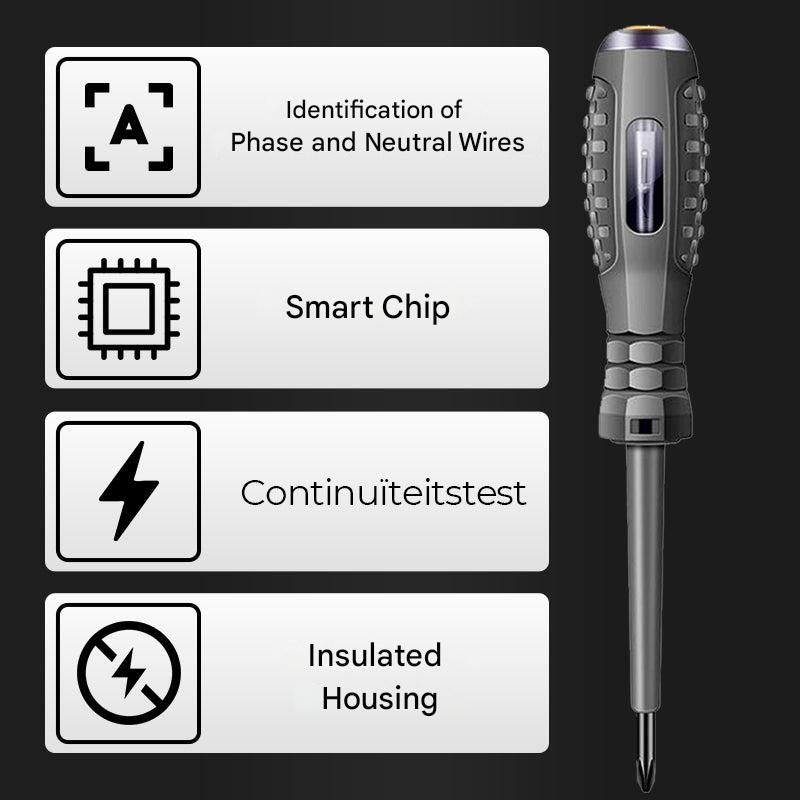 2-in-1 Screwdriver and Voltage Detector – SparkPro-Crosshead-State of Style